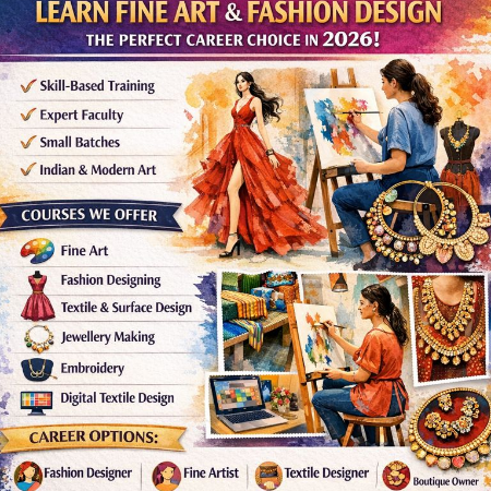 Why Learning Fine Art &amp; Fashion Design Is the Perfect Career Choice in 2026