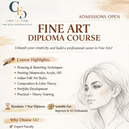 Fine Art and Fashion Designing Classes