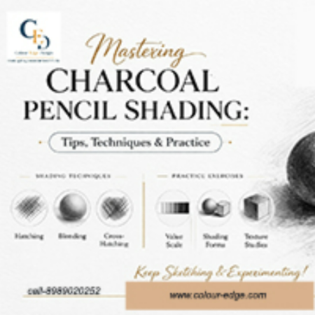 Mastering Charcoal Pencil Shading: Tips, Techniques and Practice