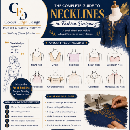 The Complete Guide to Necklines in Fashion Designing