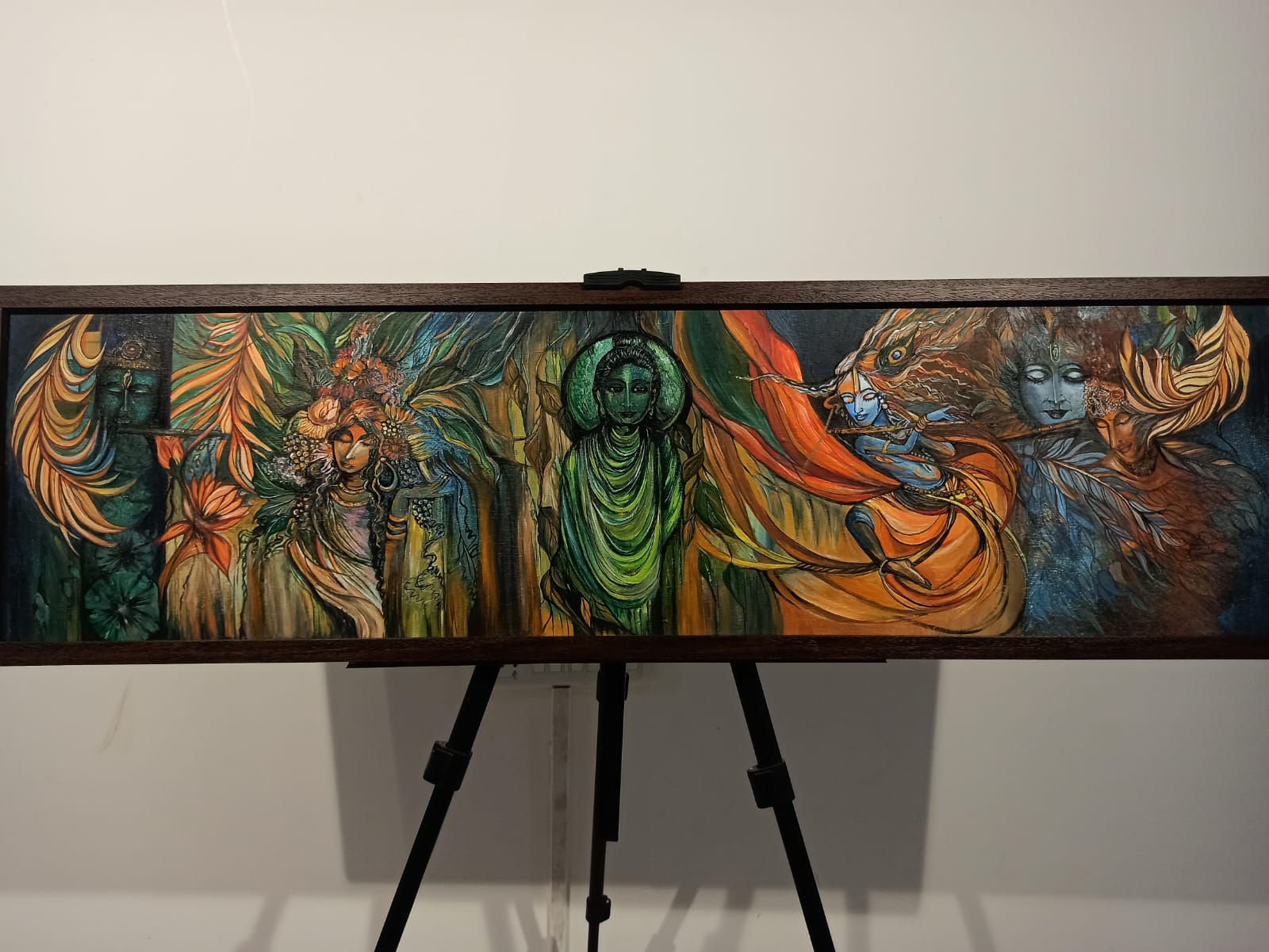 Indian fusion painting